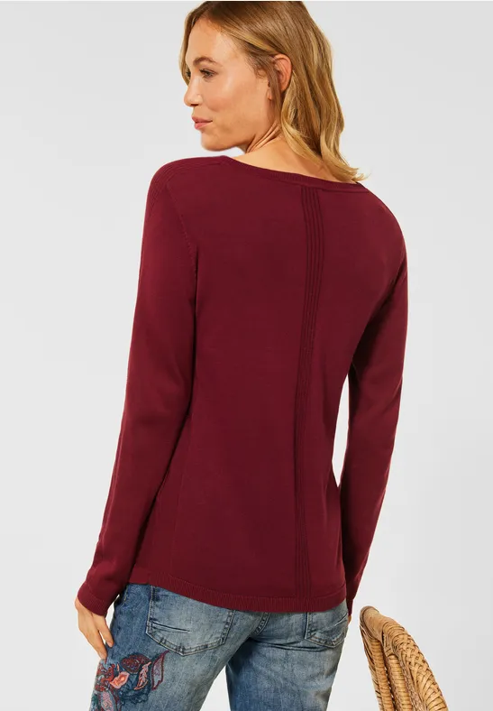 Pull basique copper brown