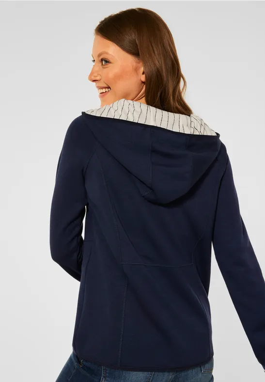 Athleisure sweatshirt deep blue