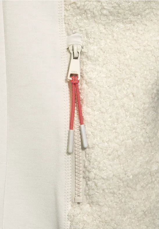 Teddy Sweatshirt birch white