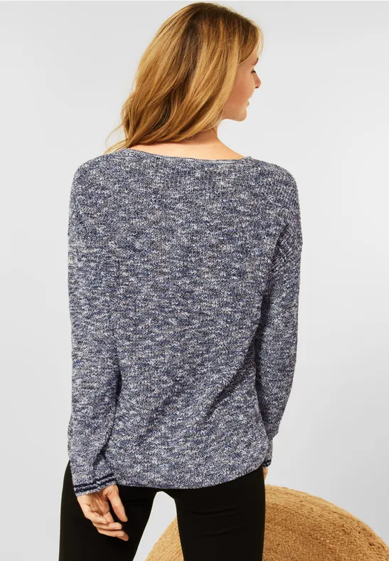 Mouline Pullover deep blue