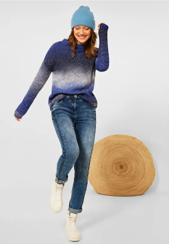 Pullover mit Farbverlauf cosmic blue