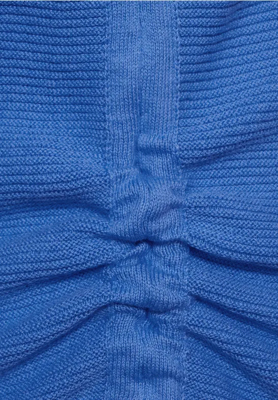 Pullover d'hiver avec texture just blue