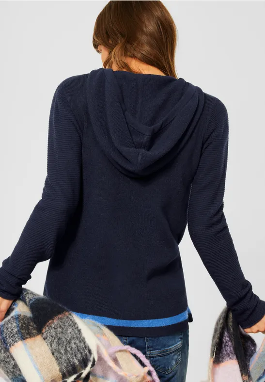Pullover de style hoodie deep blue