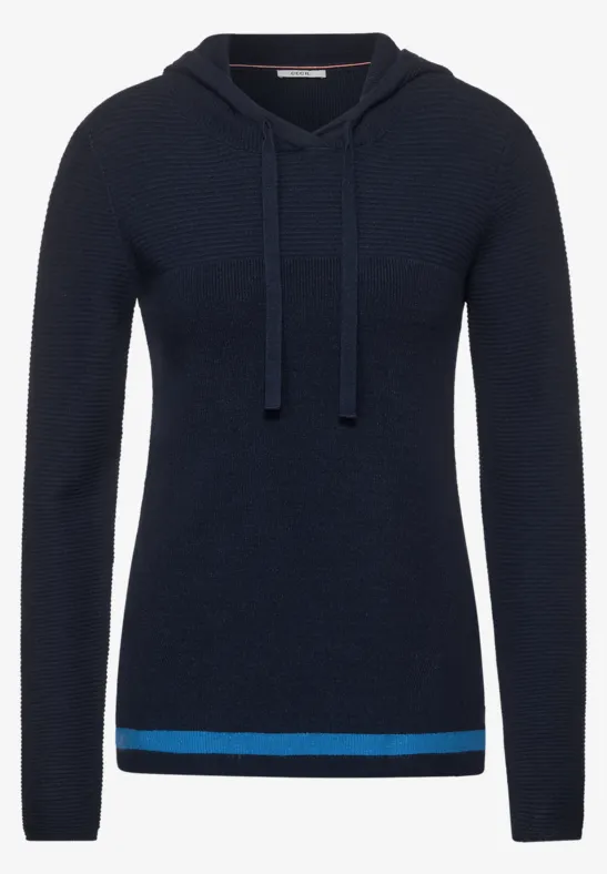 Pullover de style hoodie deep blue