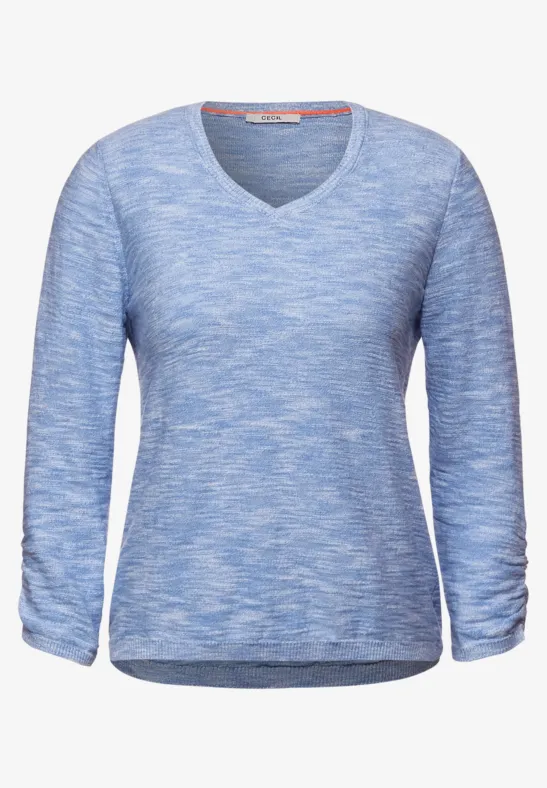 Pullover van moulinegaren forever blue