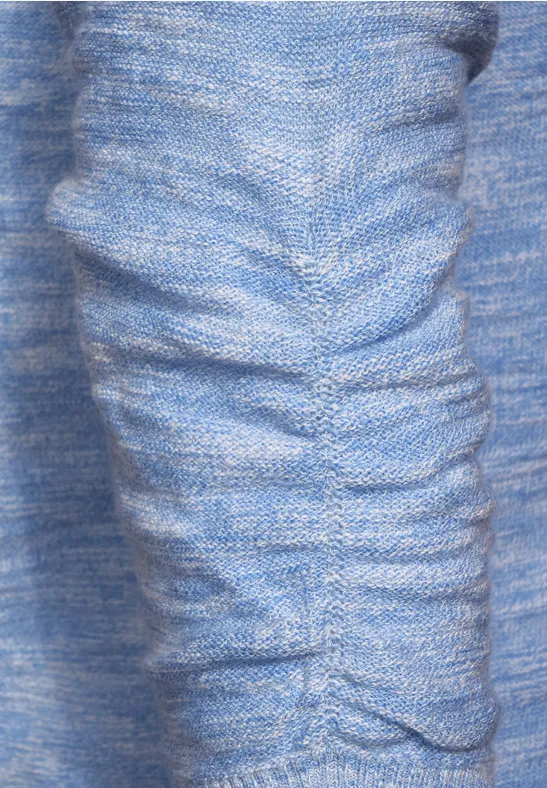 Pullover van moulinegaren forever blue