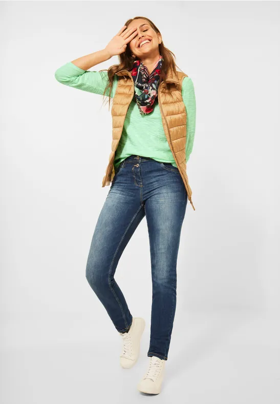 Pullover van moulinegaren fun green