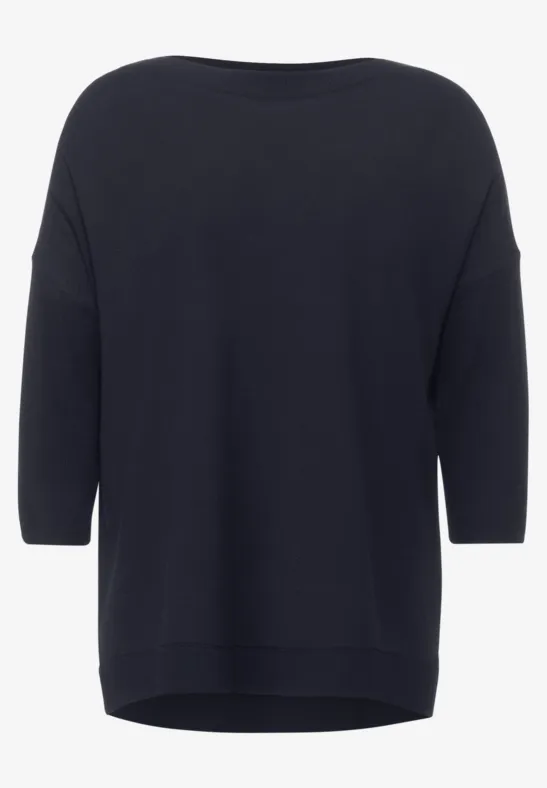 Oversized Pullover deep blue