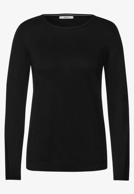 Basic pullover Black