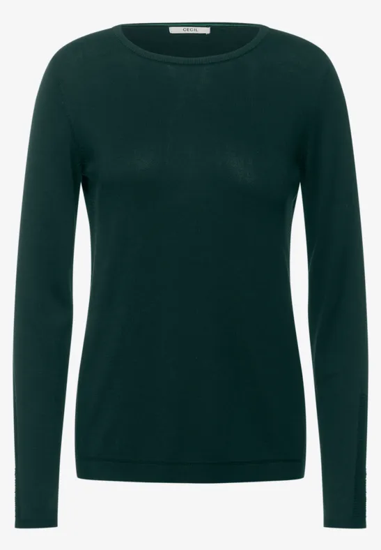 Basic pullover ponderosa pine green