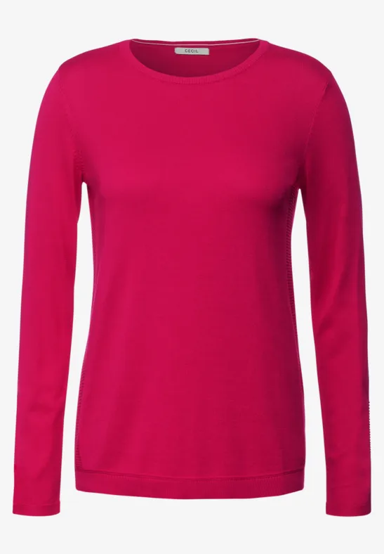 Basic pullover dynamic pink