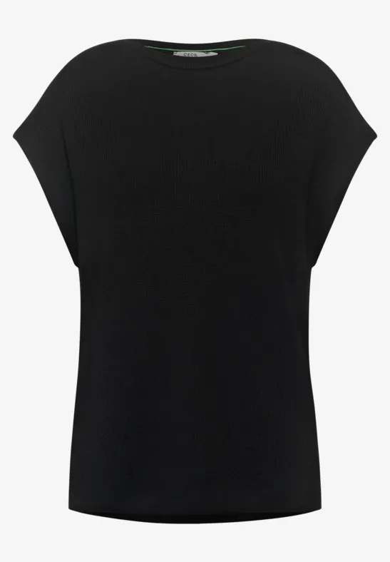Débardeur en maille Black