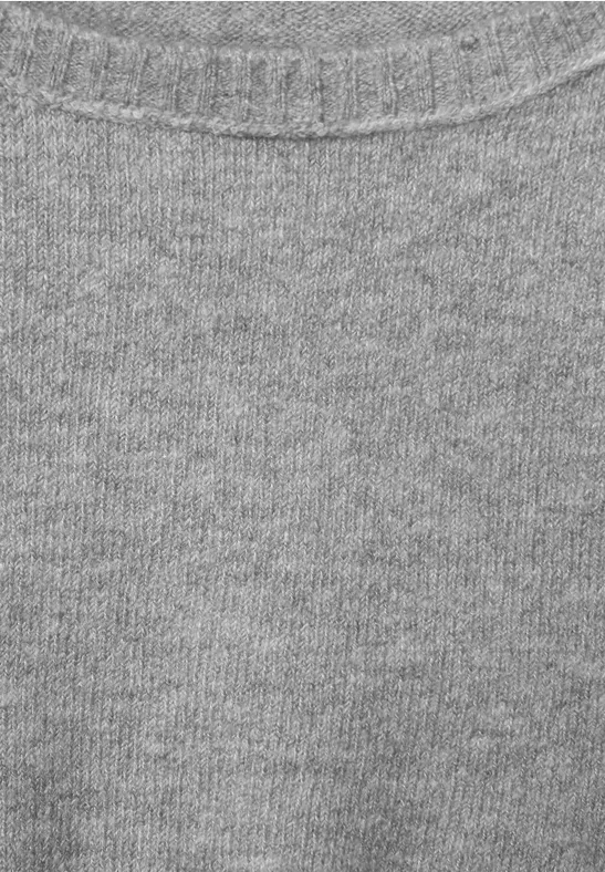 Pull-over cosy mineral grey melange