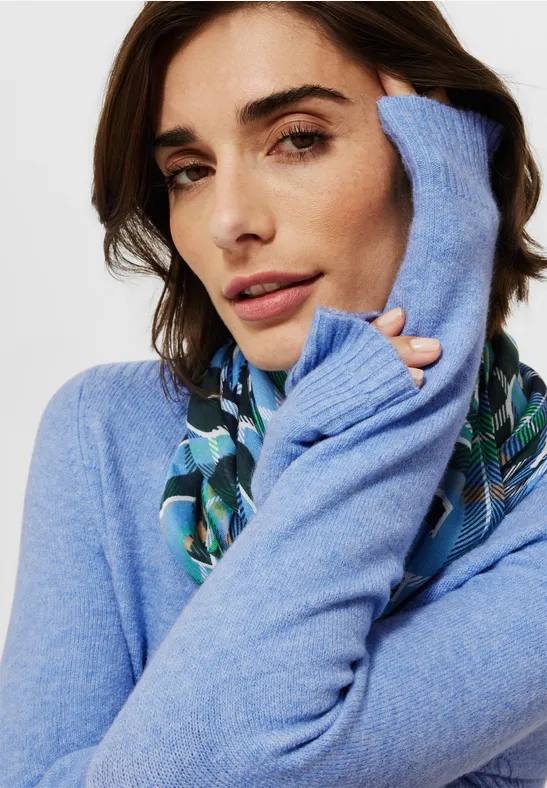 Cosy trui tender blue melange