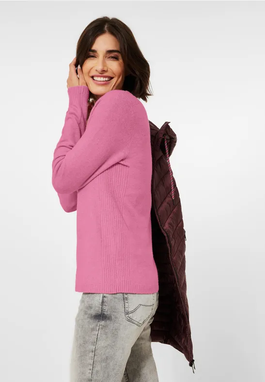 Cosy trui frosted rose melange