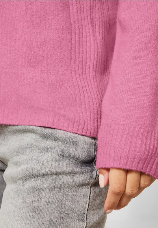 Cosy trui frosted rose melange