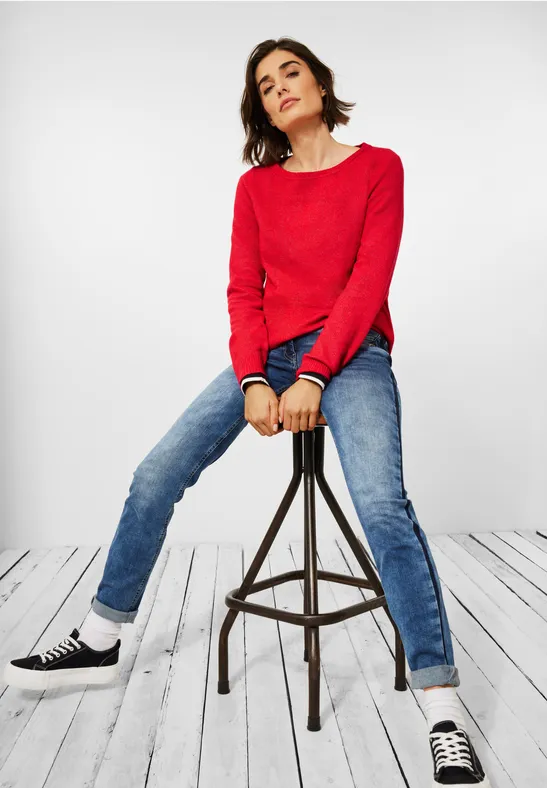 Cosy trui strong red
