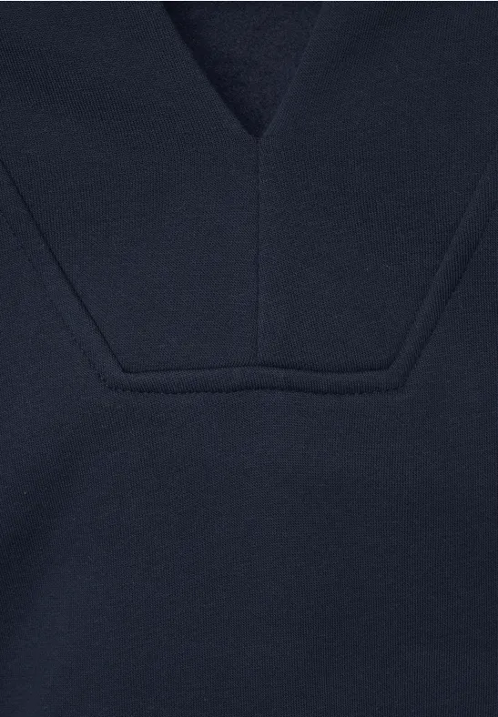 Sweatshirt mit Wording deep blue