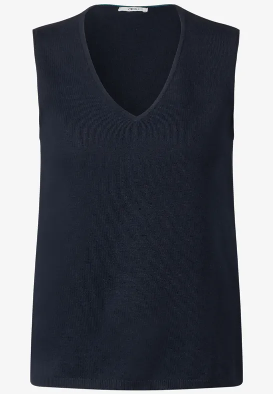 Cosy pullunder deep blue