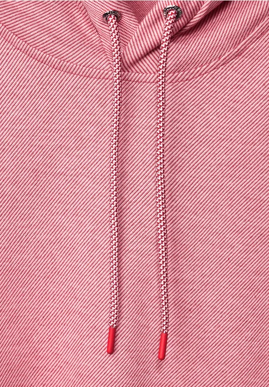Sweat-shirt à capuche strong red