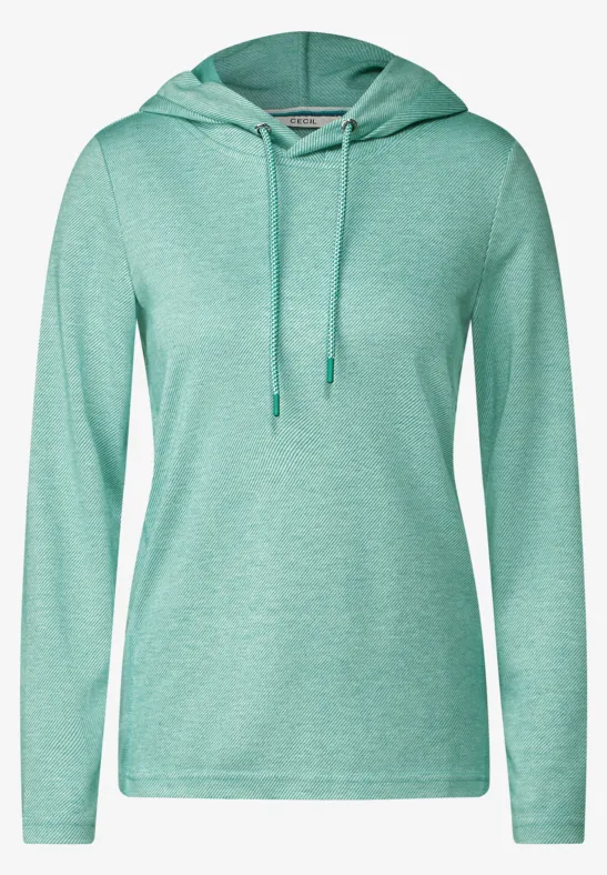 Sweat-shirt à capuche smaragd green