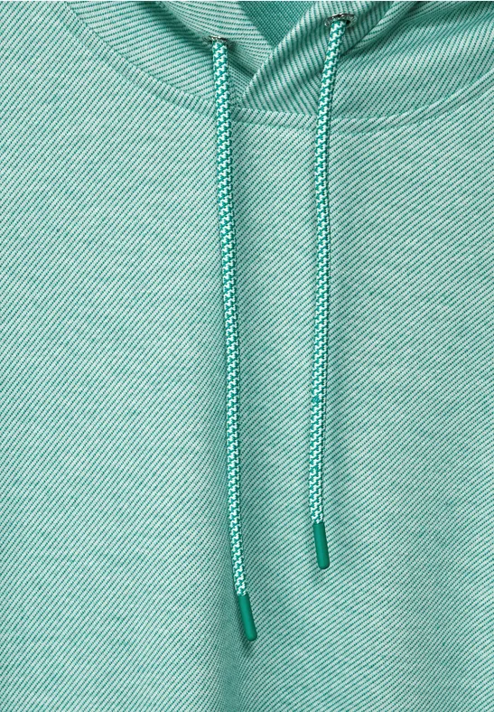 Sweat-shirt à capuche smaragd green