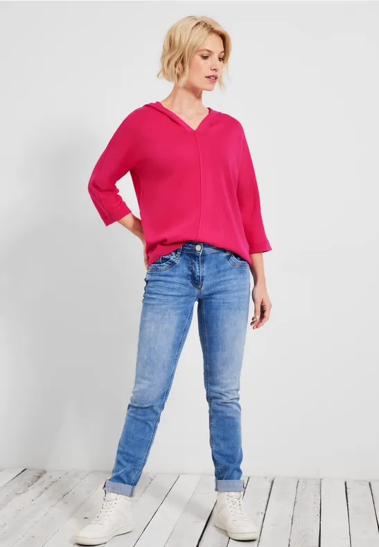 Pull-over à capuche fresh pink