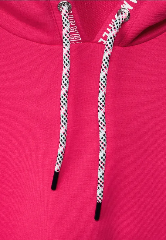 Sweatshirt mit Kapuze fresh pink