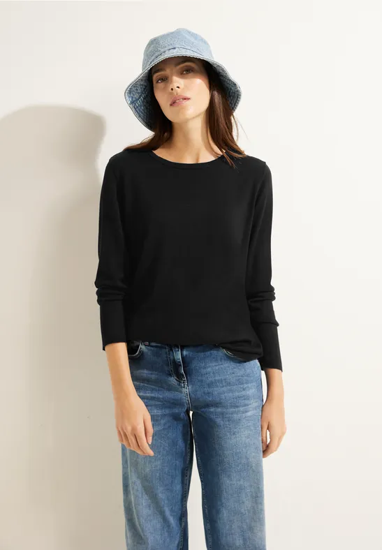Basic trui Black