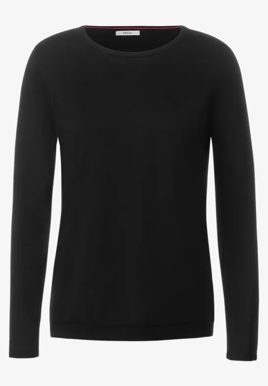Basic trui Black