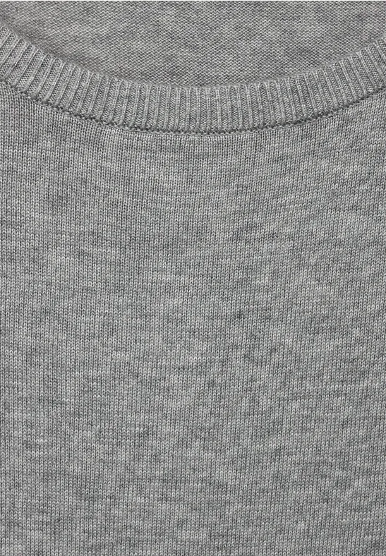 CECIL Pullover basique pour femmes en Gris CECIL