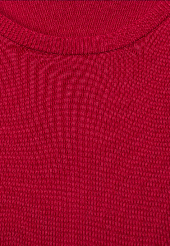 Basic Pullover casual red