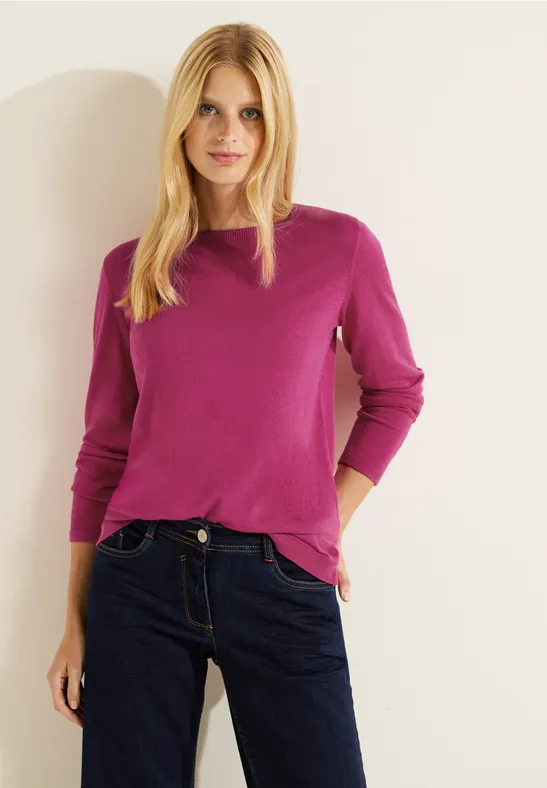 Basic trui cool pink