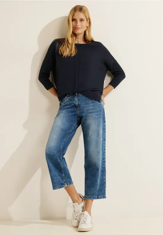Oversized Pullover night sky blue