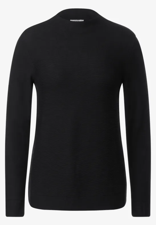 Pull-over structuré Black