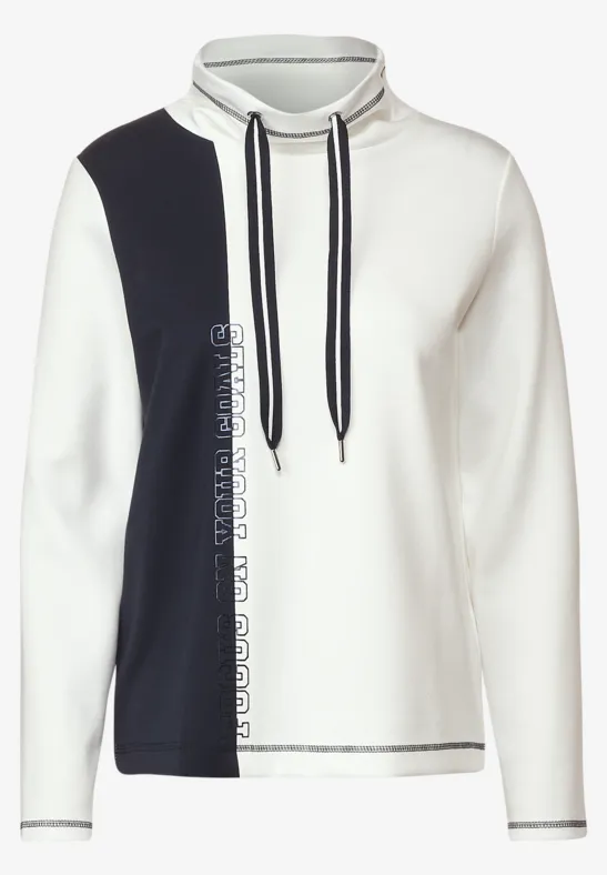 Colourblock Sweatshirt night sky blue