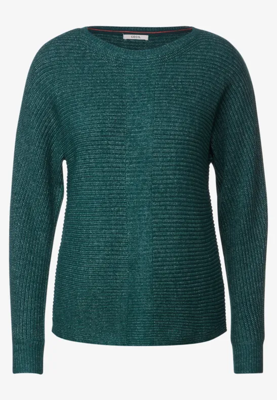 Mouline Dolman deep lake green melange