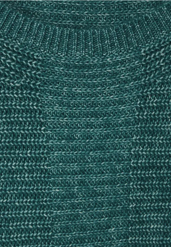 Mouline Dolman deep lake green melange