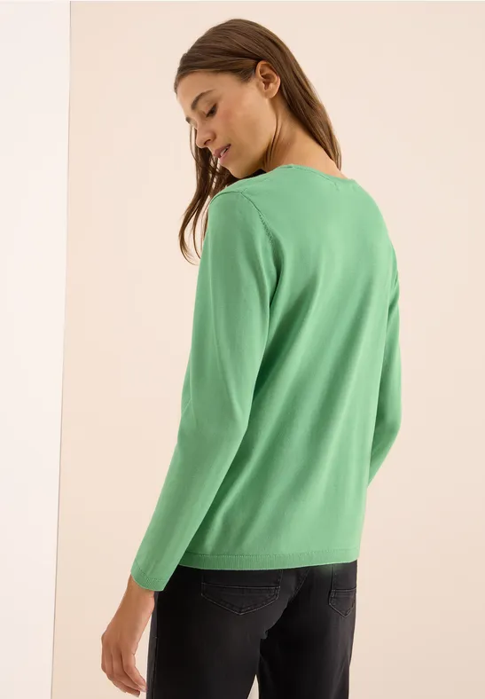 Basic Pullover fennel green