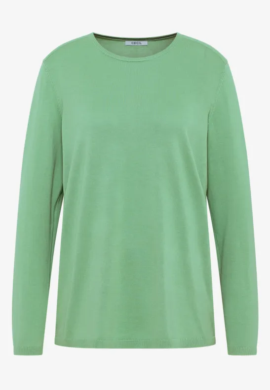 Basic Pullover fennel green