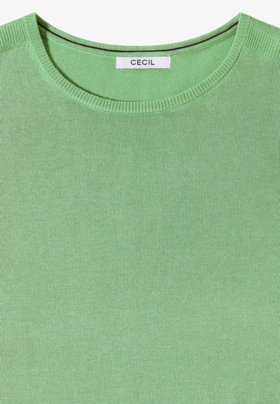 Basic Pullover fennel green