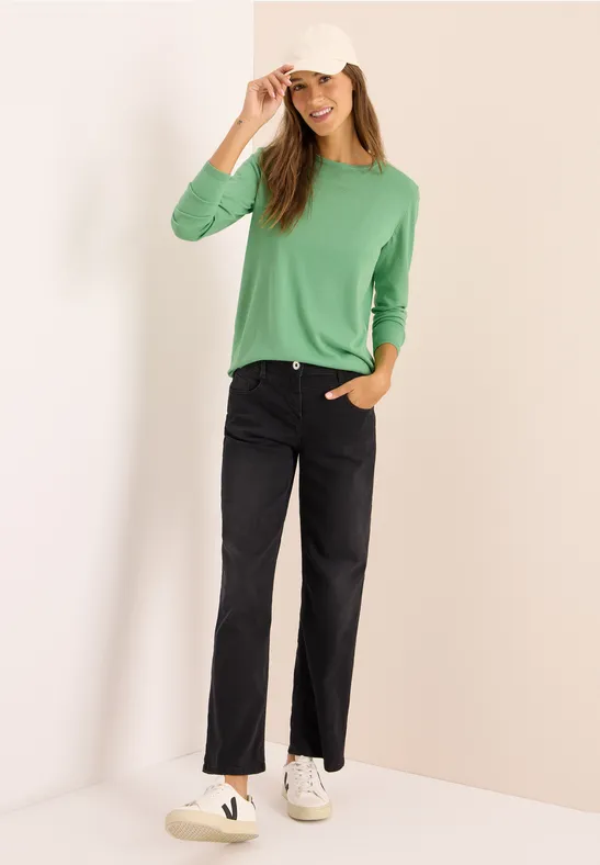Basic Pullover fennel green