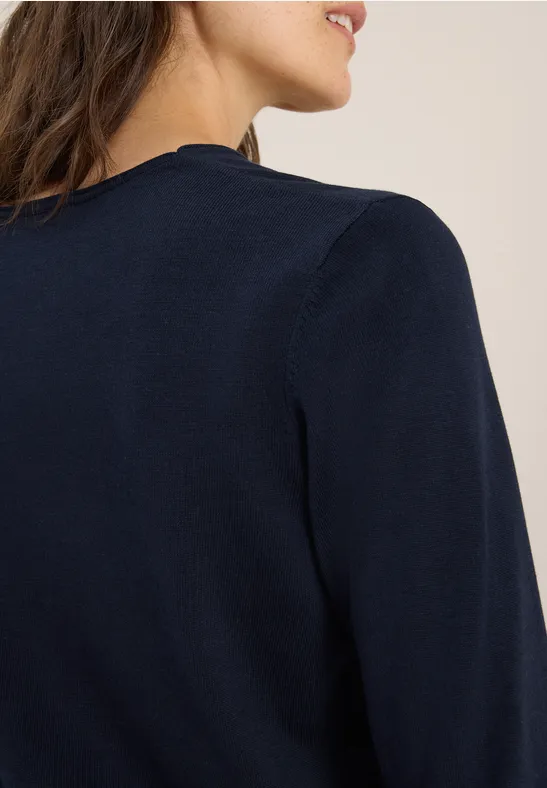 Basic Pullover urban dark blue