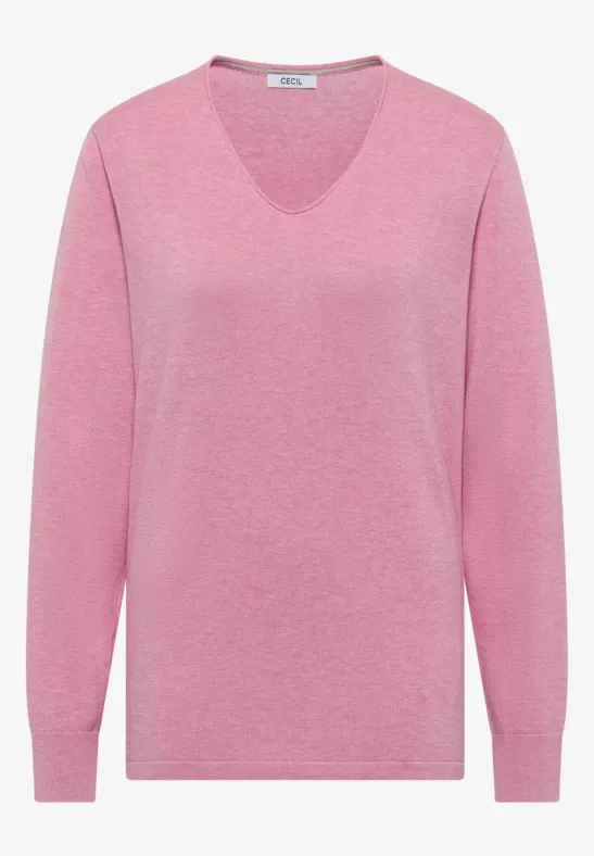 Pull basique dark blossom melange