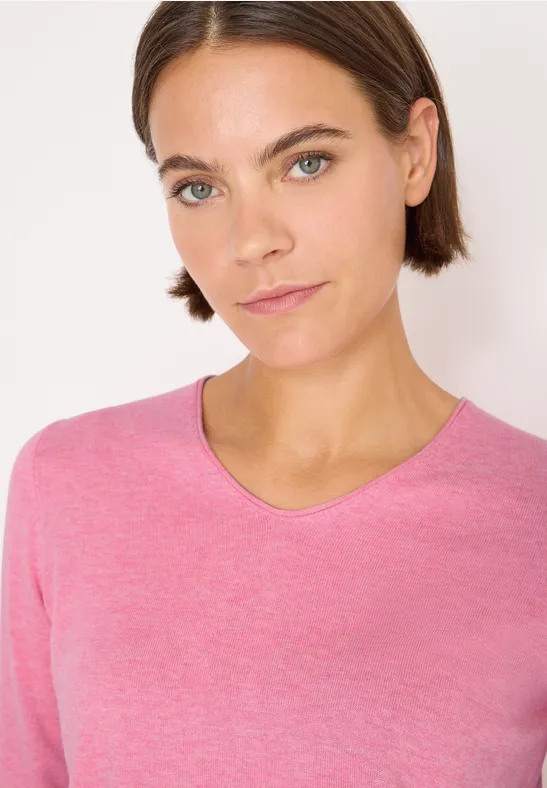 Pull basique dark blossom melange