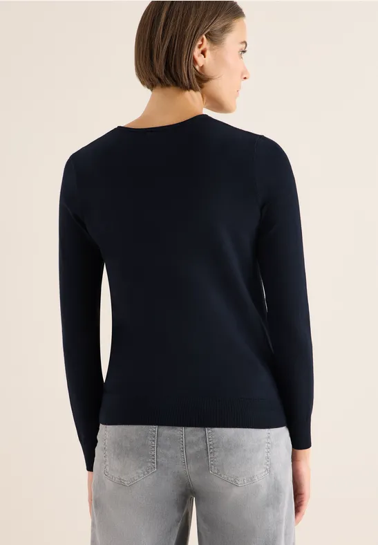 Gezellige trui urban dark blue