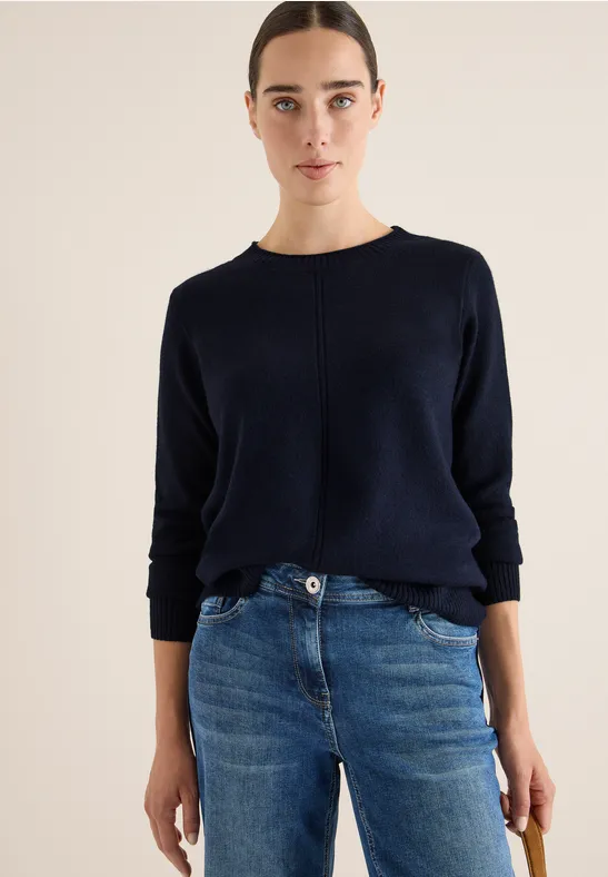 Sweter urban dark blue