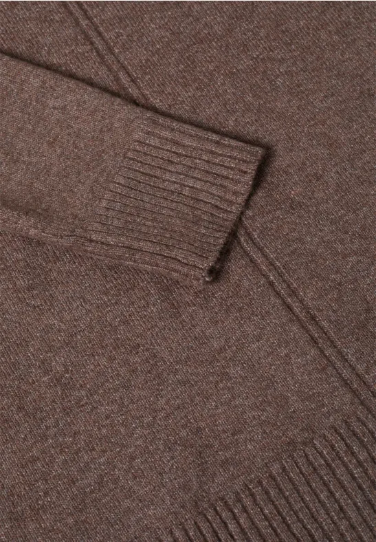 Sweter mushroom taupe melange