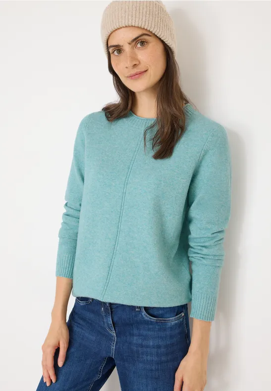 Kuscheliger Pullover conifere green melange