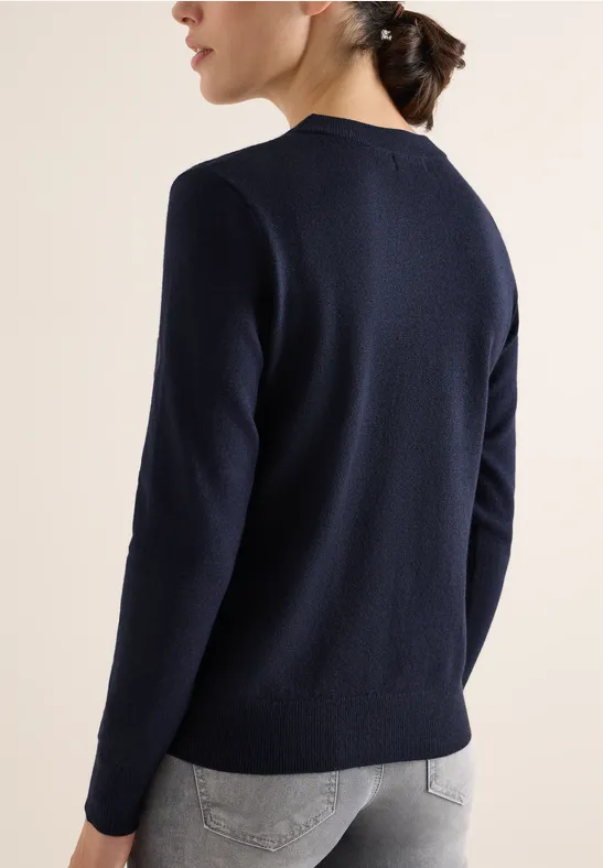 Sweter urban dark blue